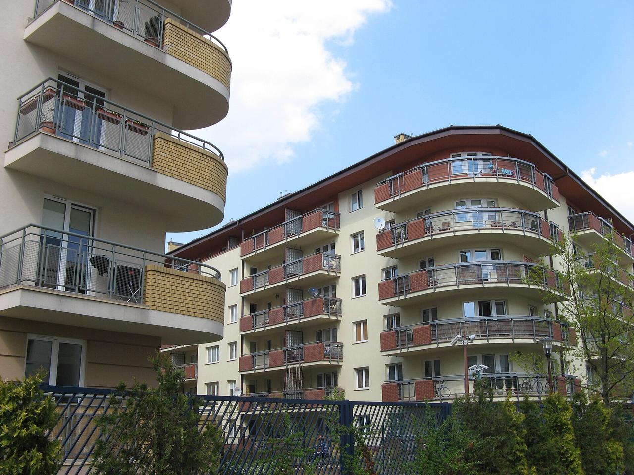 Residential buildings in Ursynów, Warsaw