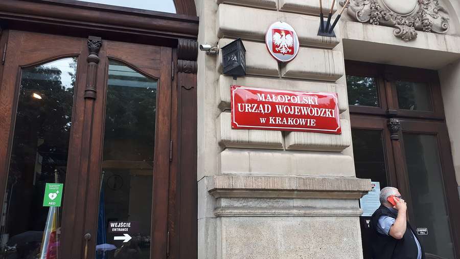 The Malopolska Voivodeship Office in Krakow - where EU citizens register their stay