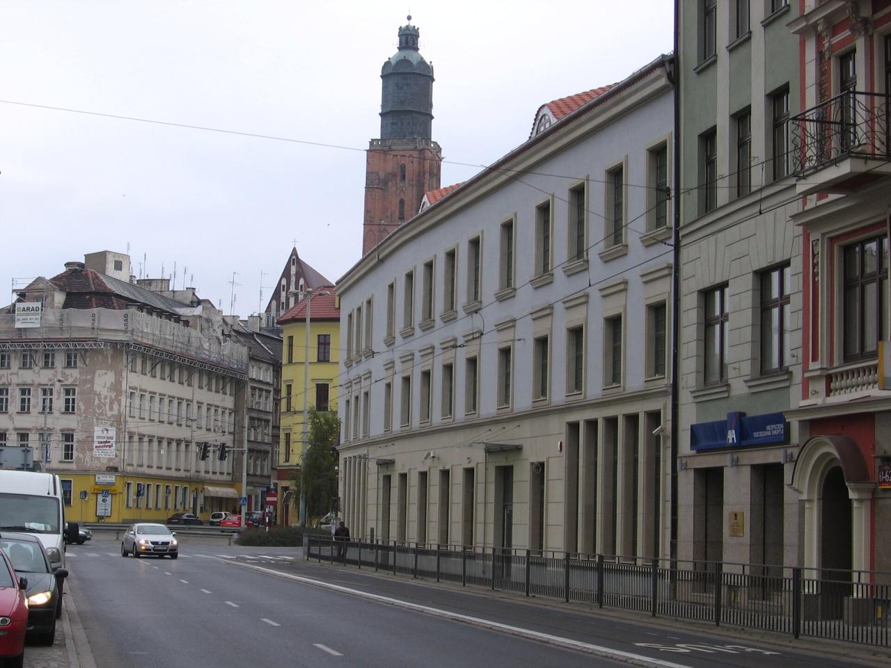A hospital building in Poland