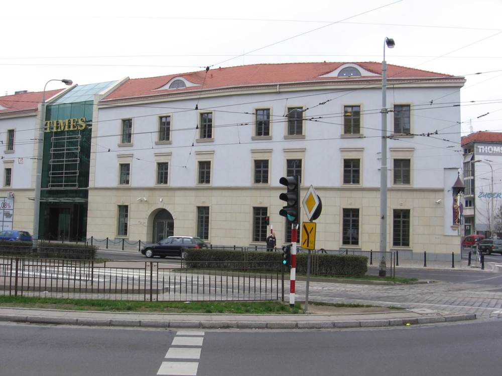 A hospital building in Poland