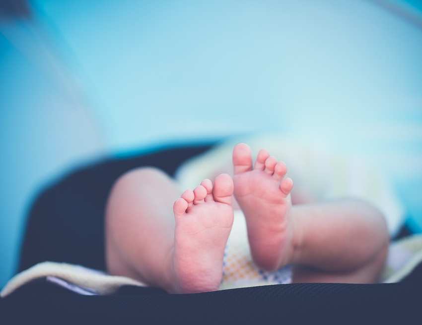 A newborn baby
