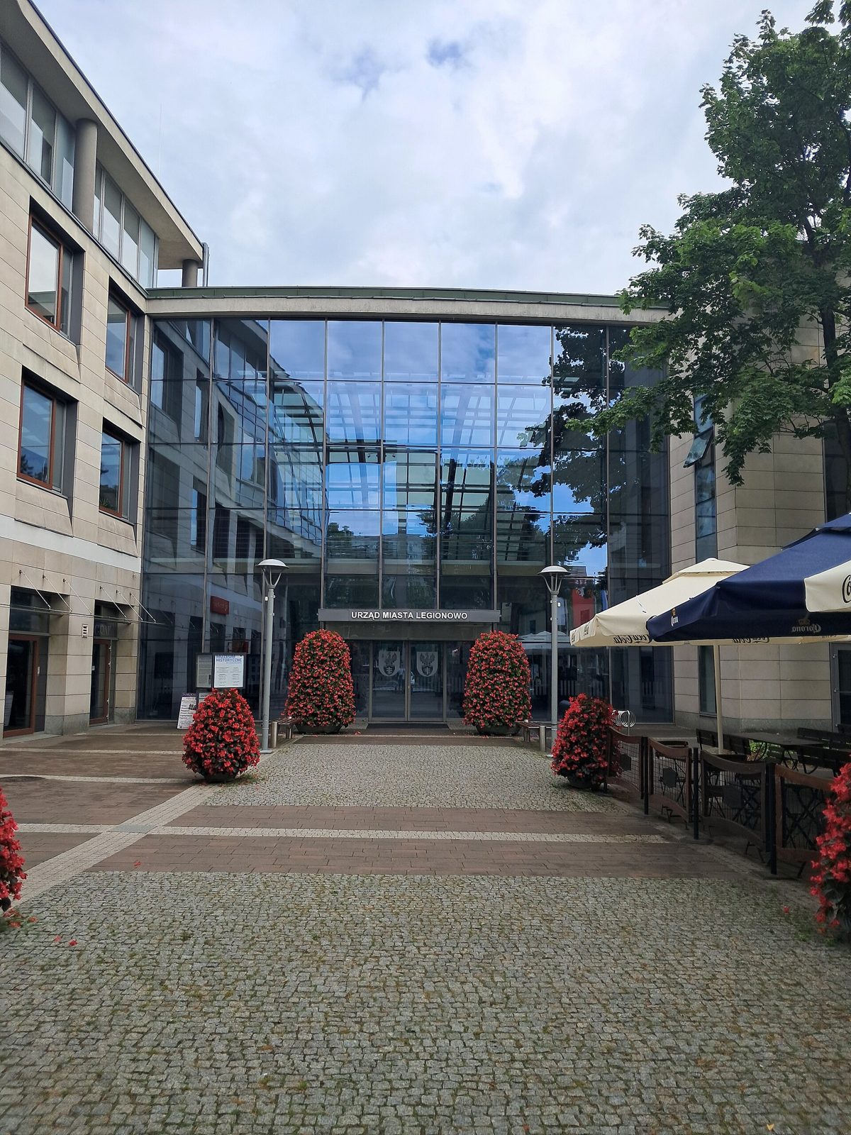 A municipal office building in Legionowo