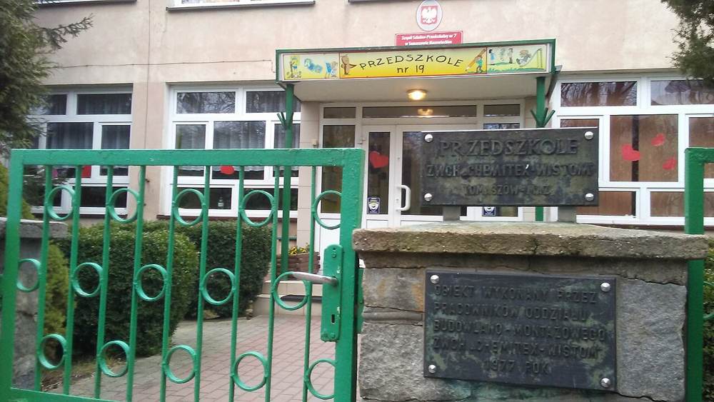 A public kindergarten building in Tomaszów Mazowiecki