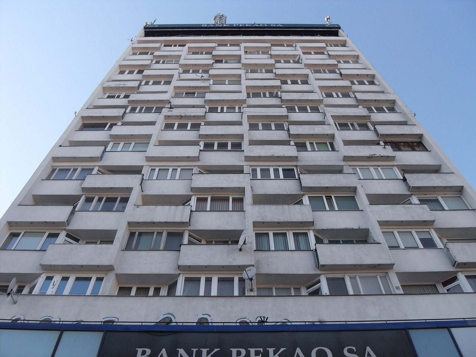 A tower block in the Wrzeszcz district of Gdańsk